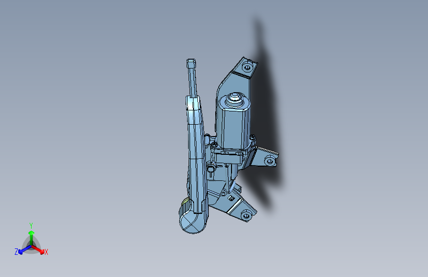 猎豹 CS9 B006310001_M_后门窗刮水器装置图