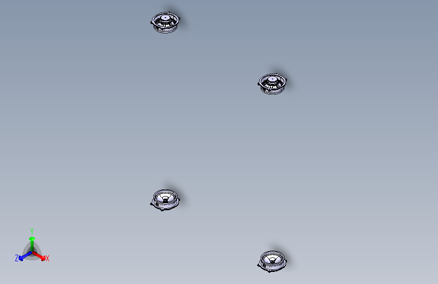 猎豹 CS9 B007911001_M_扬声器装置图（4喇叭）