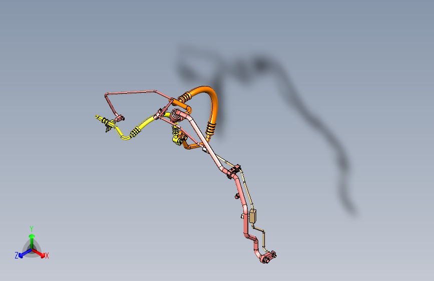 猎豹 CS9 B008108001_M_空调管路装置图