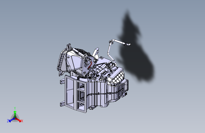 猎豹 CS9 B008101001_M_HVAC装置图