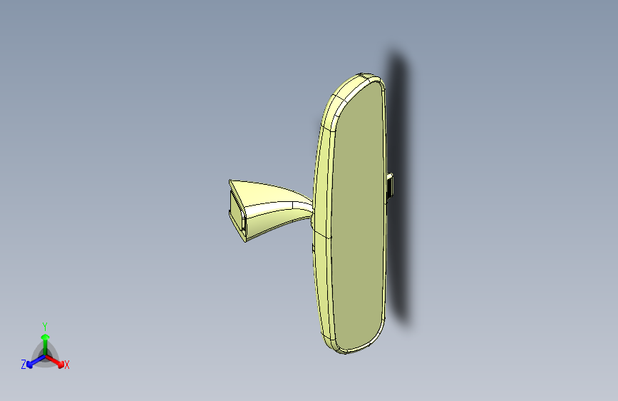 猎豹 CS9 B008201001_M_内后视镜装置图(手动防炫目）