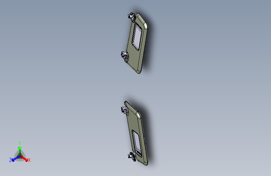猎豹 CS9 B008204001_M_遮阳板装置图（有化妆镜）