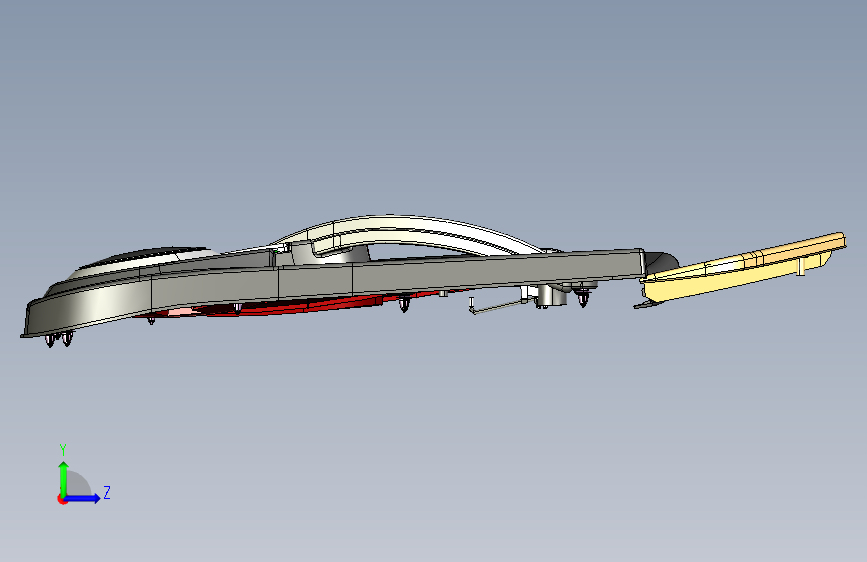 众泰知豆 Door Assembly 左侧视图