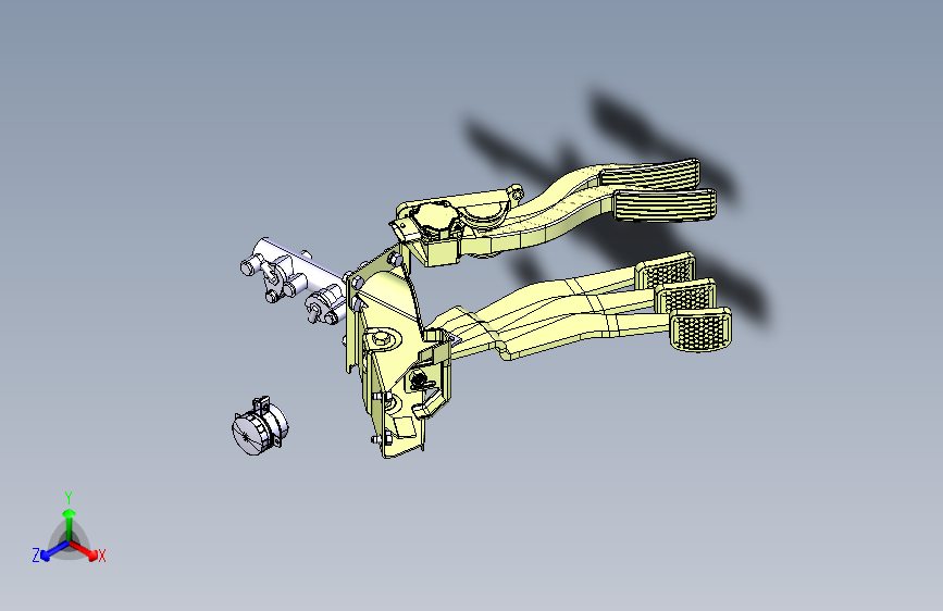 众泰知豆 底盘 DY3500010