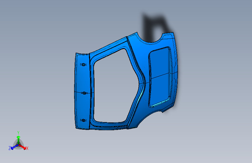 众泰知豆 后背门04.29