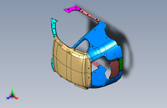 众泰知豆 内饰件