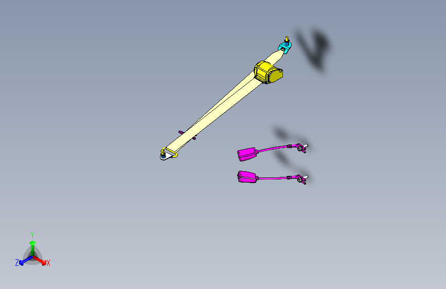 众泰知豆2EV 58 安全带