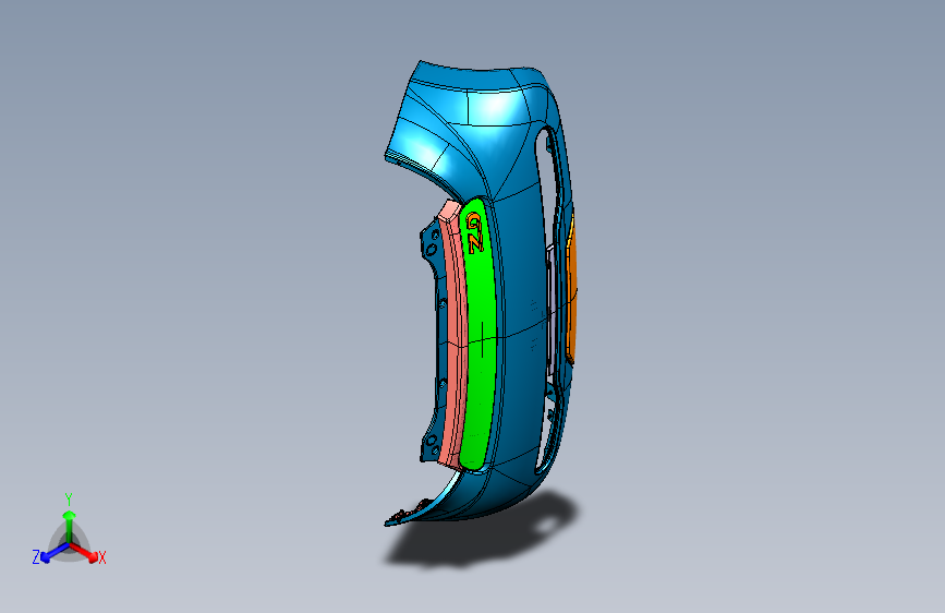 众泰知豆2EV 2804-后保险杠