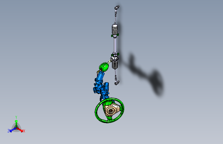 众泰知豆2EV 3400 转向系统