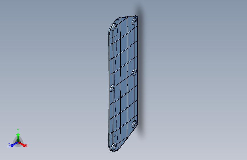 众泰知豆2EV 6302-后背门护面