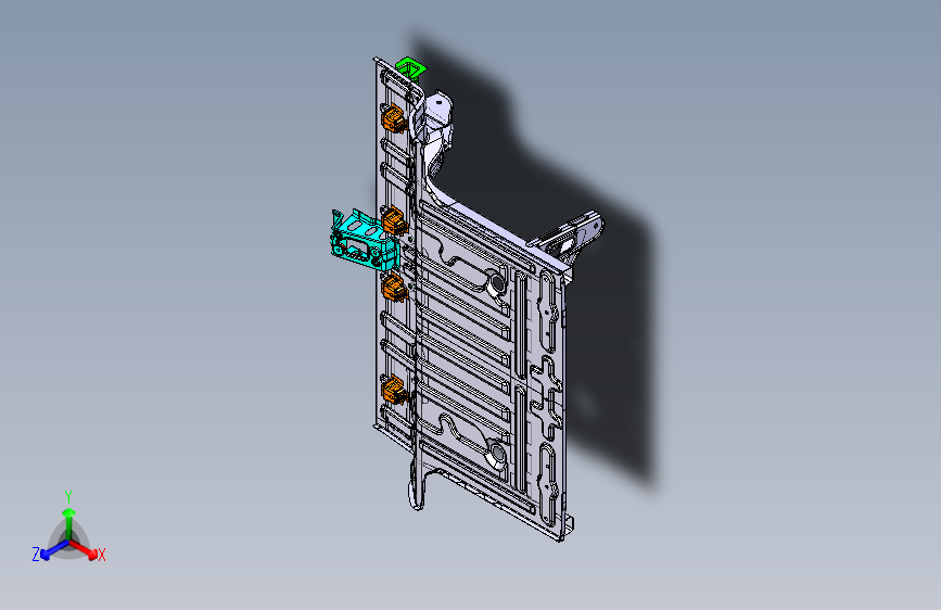 众泰知豆2EV 车身 5100（FLOOR）