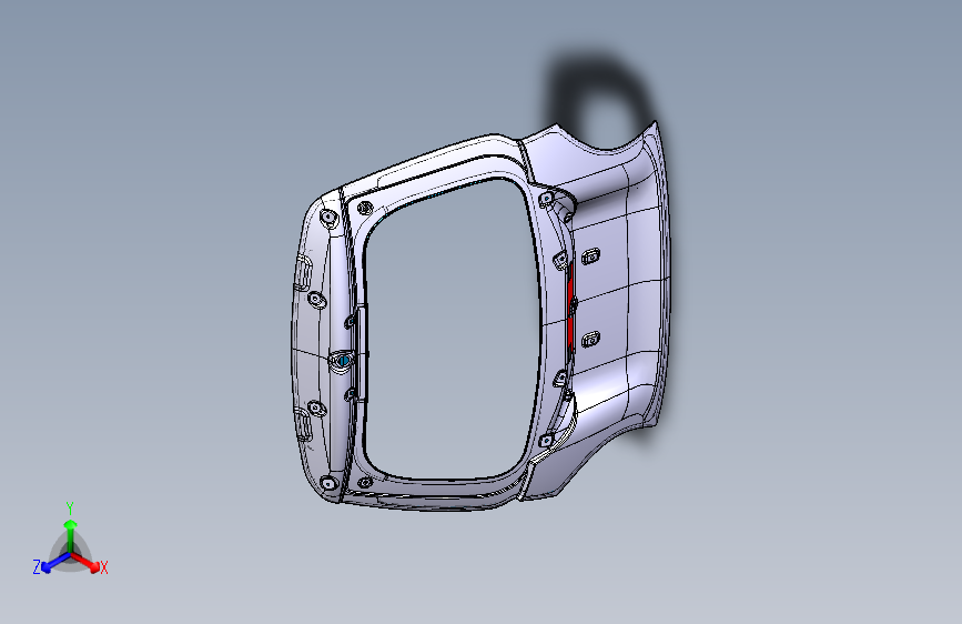 众泰知豆2EV 车身 6300（BACK DOOR）