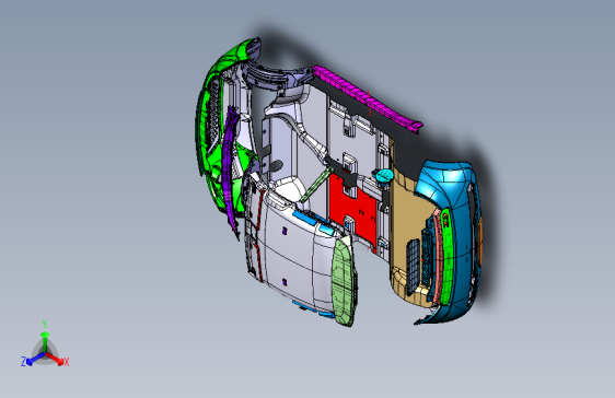 众泰知豆2EV 内饰外TRIM