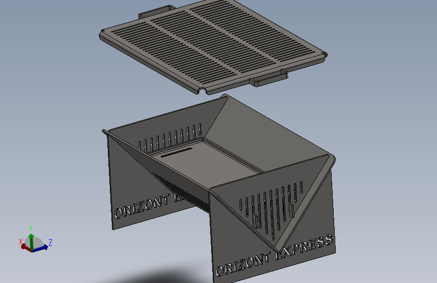 模块化不锈钢烧烤架