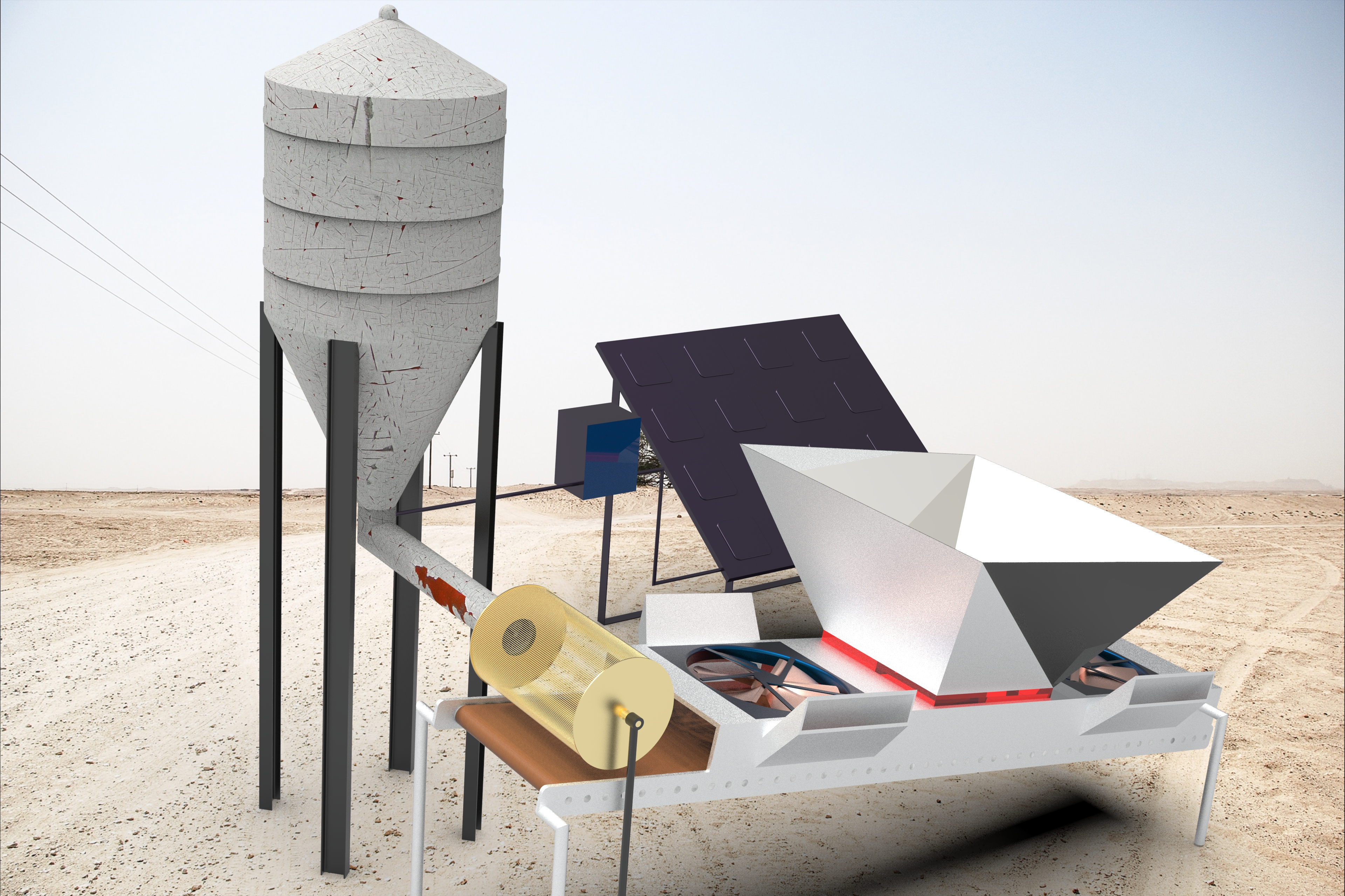 太阳能谷物烘干机