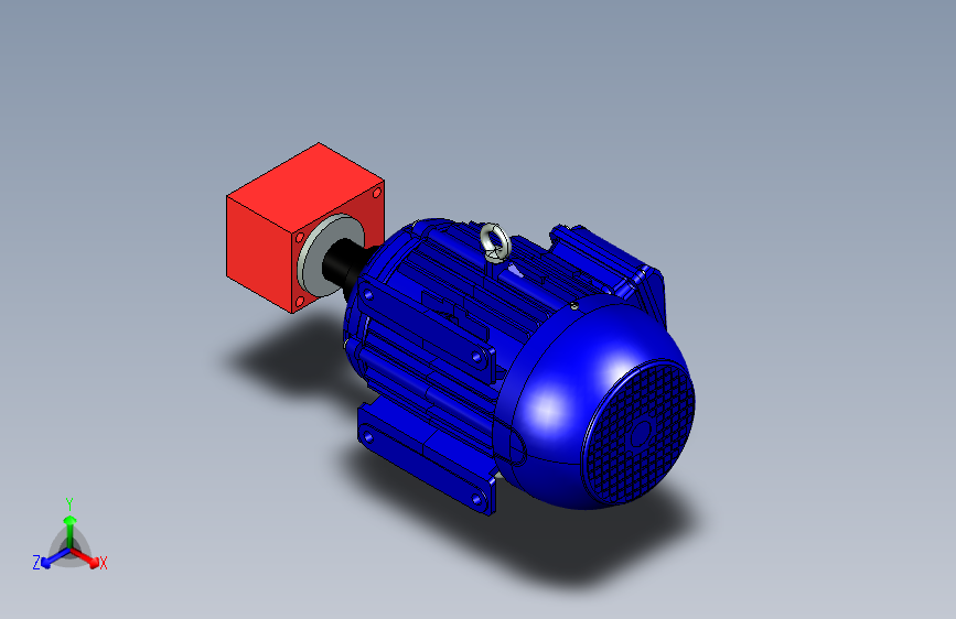 电动机与液压泵之间的固定轴连接（DIN 5482 B-17X14 内花键）