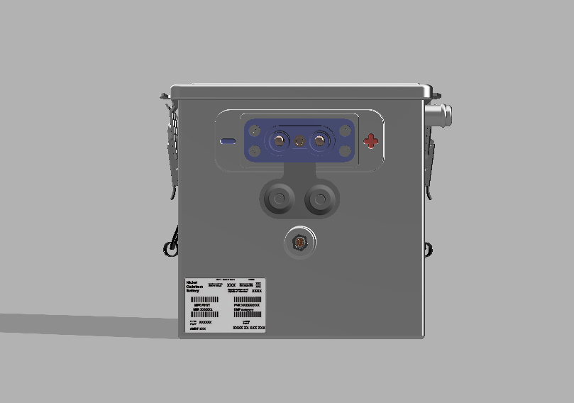 飞机用SAFT 2376电池。