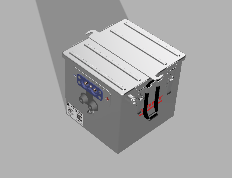 飞机用SAFT 2376电池。