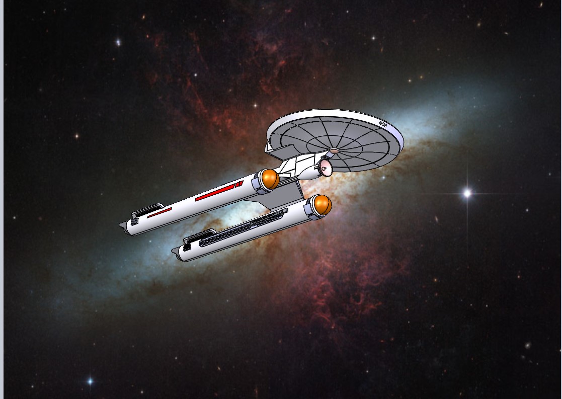 星际迷航飞船 哈尔伯德级驱逐舰