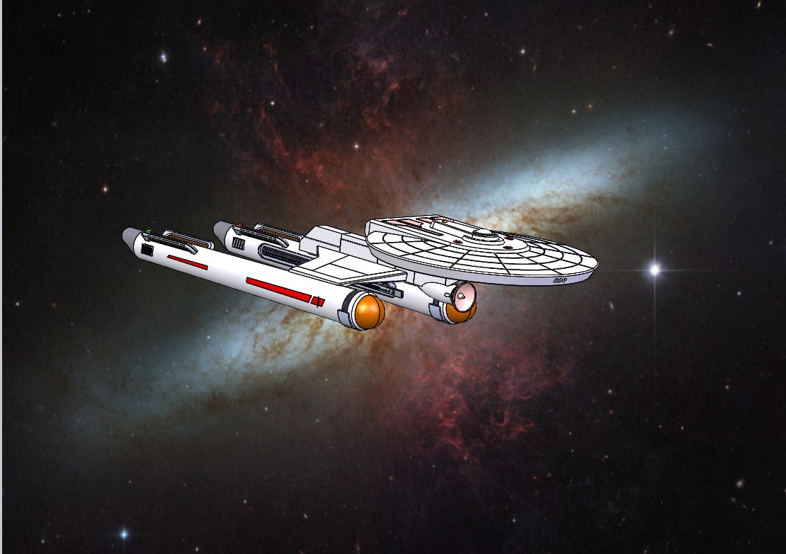 星际迷航飞船 哈尔伯德级驱逐舰