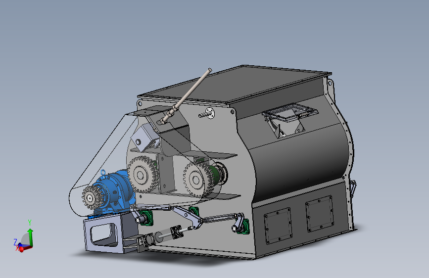 9HWS-500双轴混合机