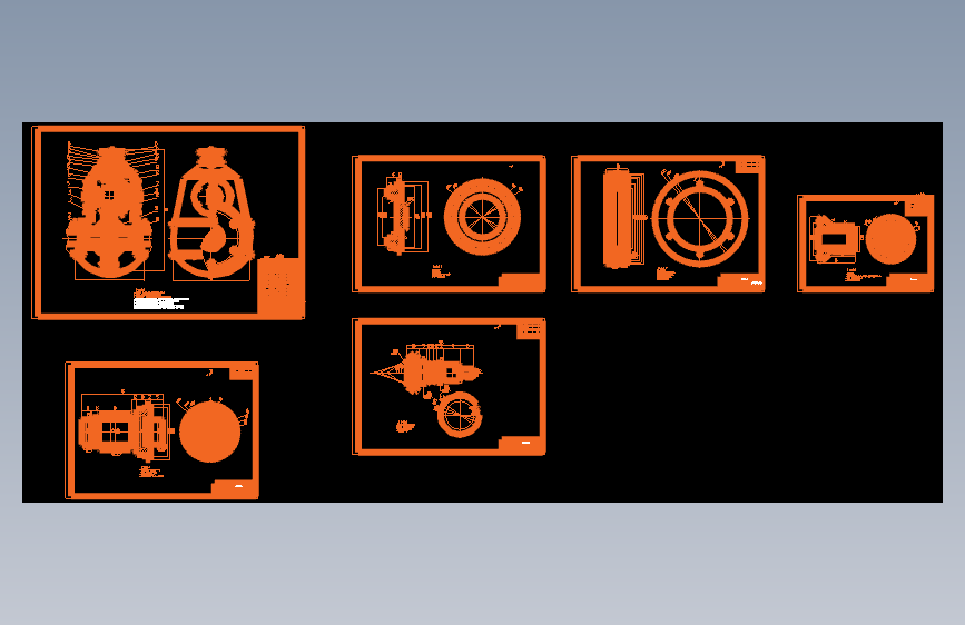 CLGC0281 重型卡车主减速器及差速器