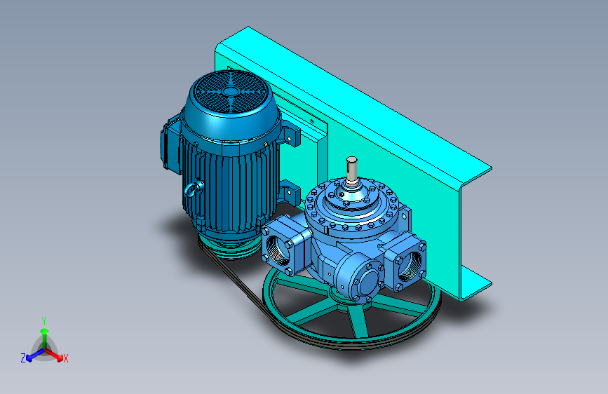 带模型树的挖掘机