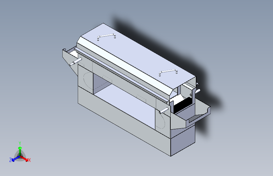 2米铝型材冷却水箱