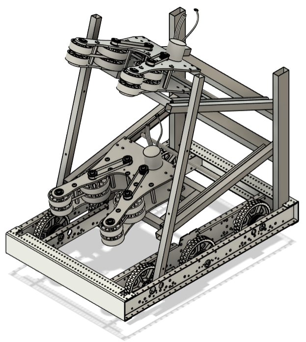 比赛机器人车 STEP格式