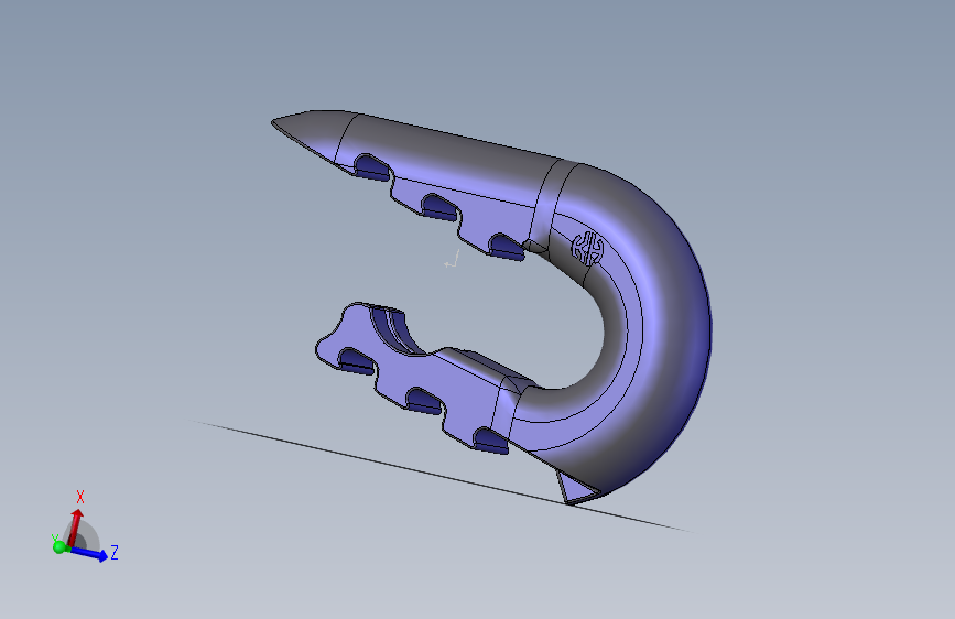 链条联轴器链节 STEP格式