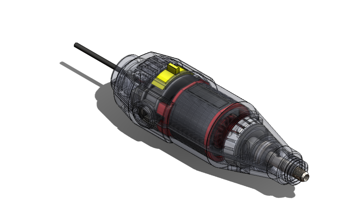 手持式电磨机 STEP格式