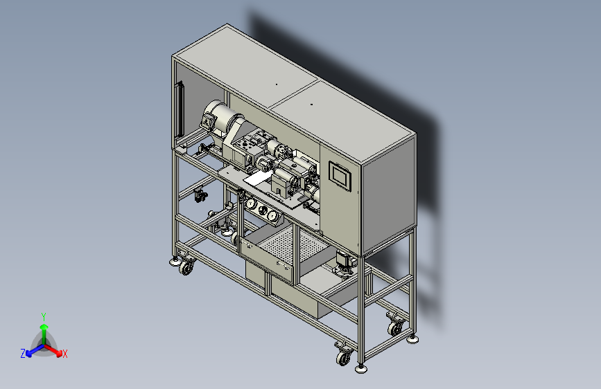 SW2011设计的镗头机