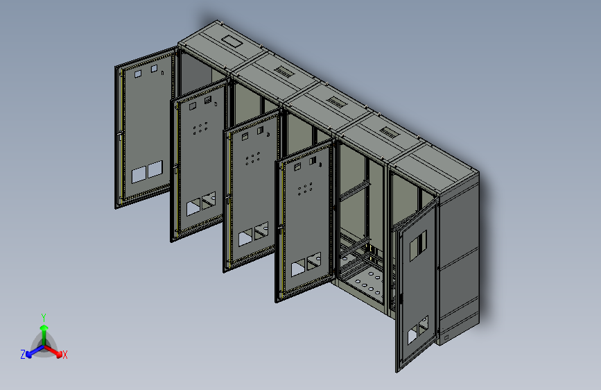 钣金柜子仿威图