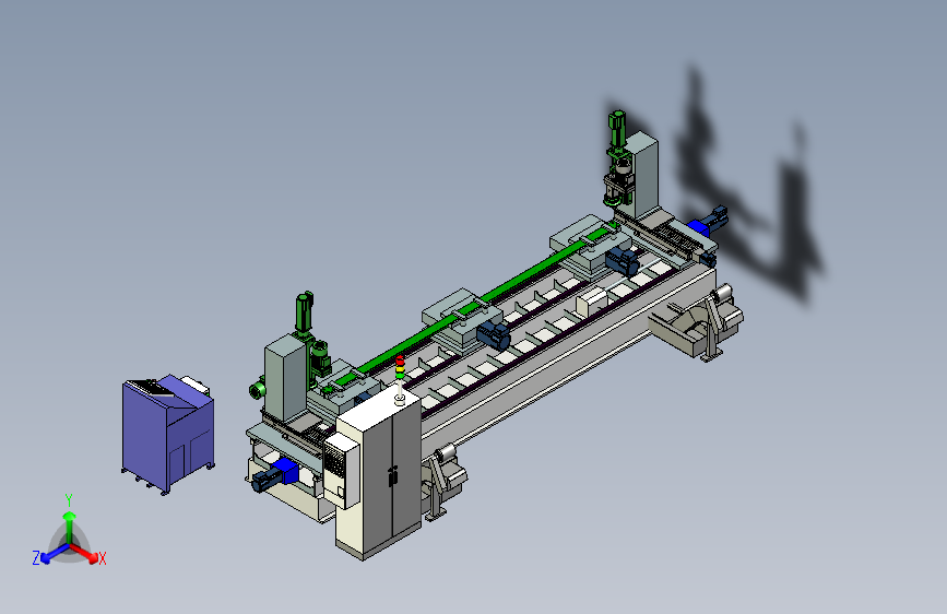 电梯用面板平面加工专用铣床（UG设计）