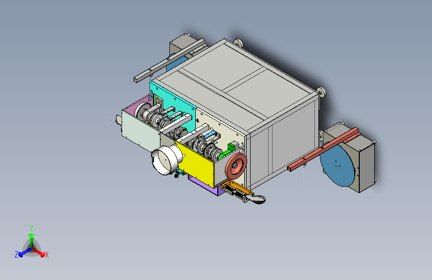 对式入料导线焊接机（凸轮机构驱动）