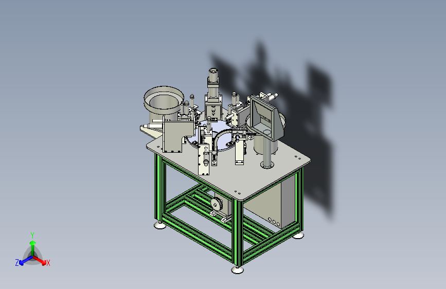 非标之转盘式铆接机