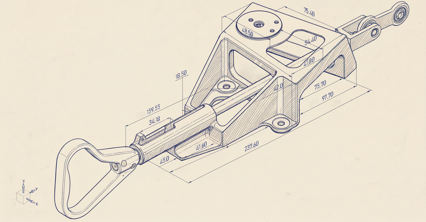 起落架应急释放机构 (1)