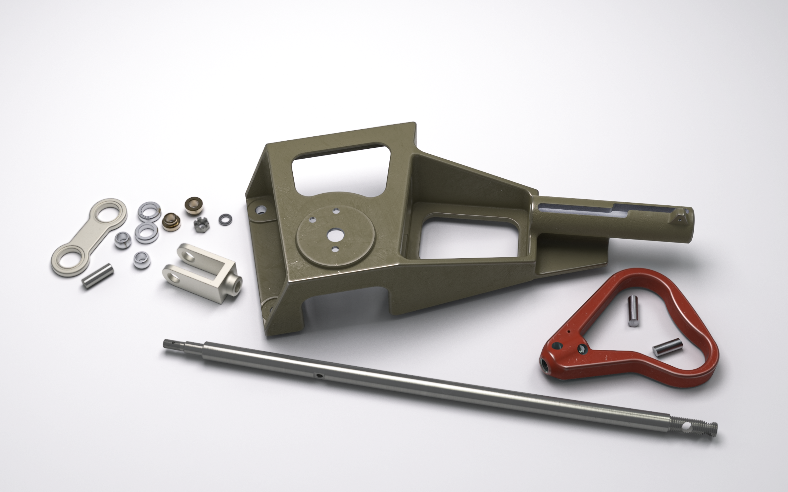 起落架应急释放机构 (1)