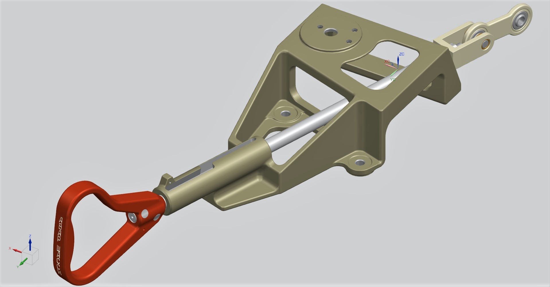 起落架应急释放机构 (1)