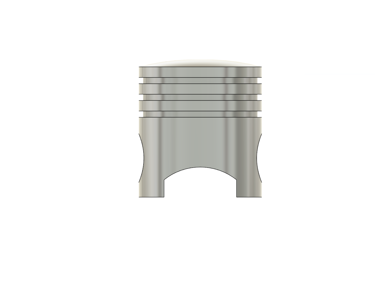 直列式发动机总成-活塞和连杆机构