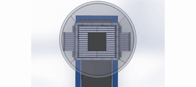 料斗-销门-溜槽-带式输送机系统