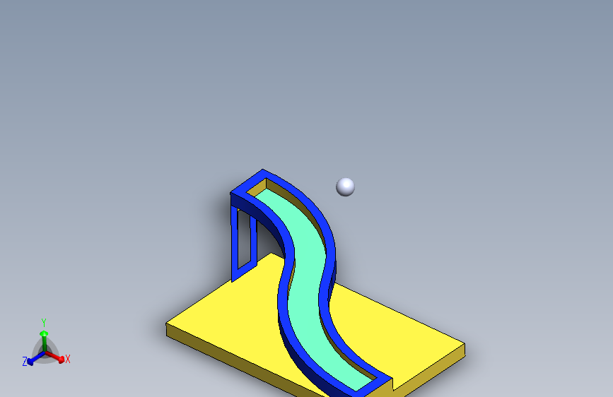 趣味視覺-球往上跑