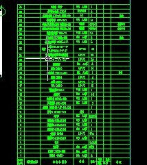 5万风量废气喷淋塔cad设计图