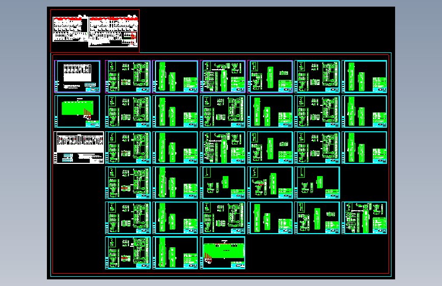 KYN28高压开关柜一次、二次系统图纸