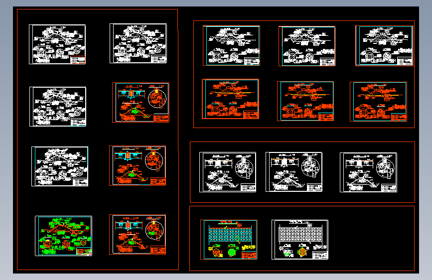 堤防工程CAD施工图