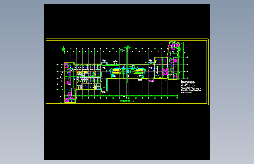 地铁站平面建筑设计施工图