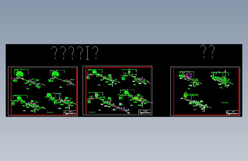 多种生态堤坝护岸标准断面设计图纸