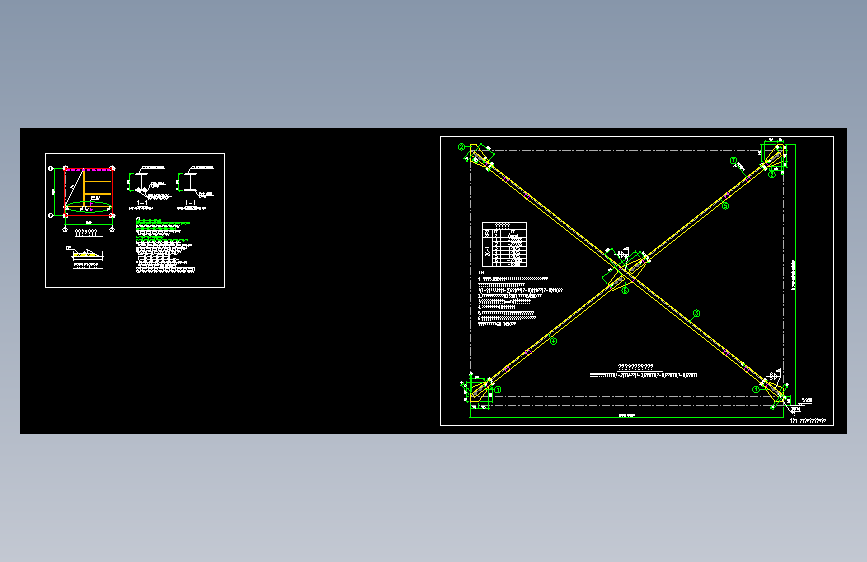 钢梁粘钢与柱间支撑加固方案