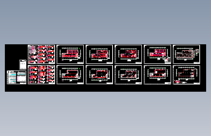 某厂房车间电气设计详图