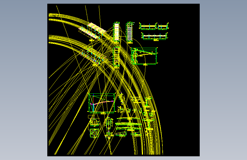 某车棚建筑设计参考图